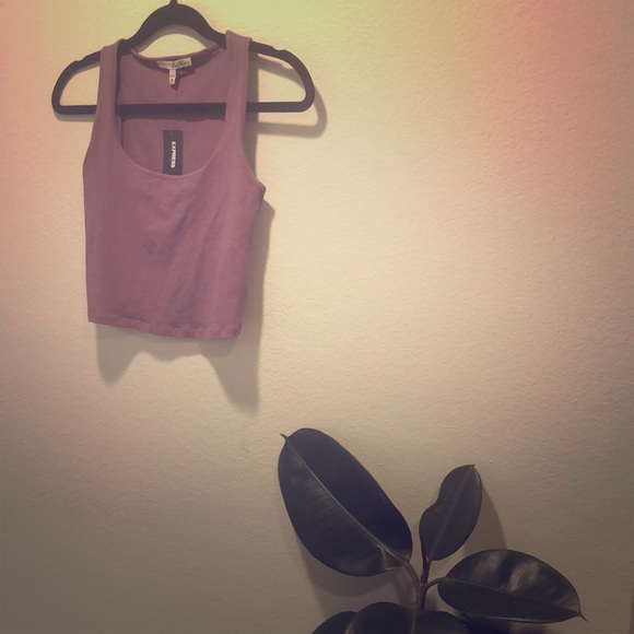 Express One Eleven Crop Top - Picture 1 of 5